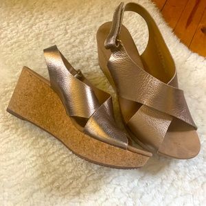 Clark’s Slingback Wedge Sandals